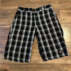 Dickies Men's Short, Pocket Plaid, Regular Fit, Size 30